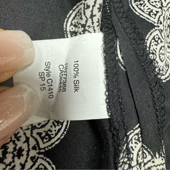 Madewell 100% Silk Tank Top Size 12 - Picture 6 of 7